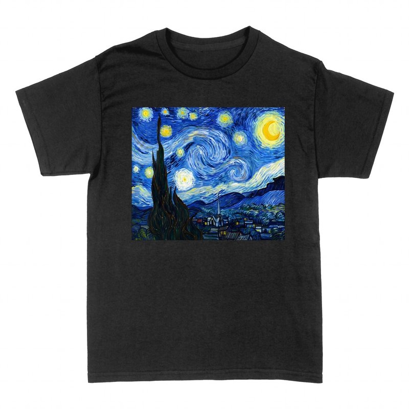 Magliette: Notte stellata di Van Gogh