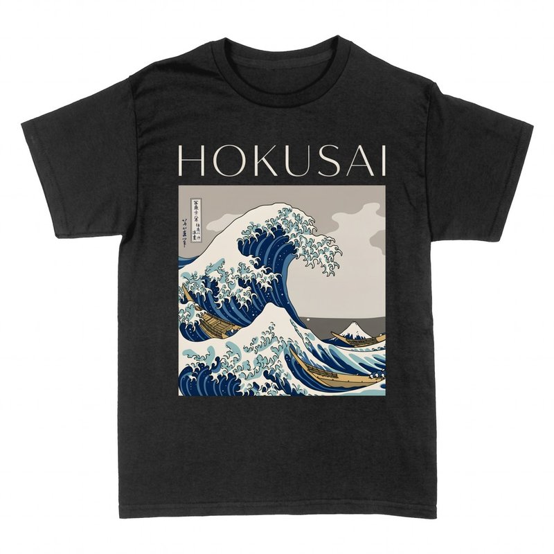 Magliette: Hokusai La Grande Onda di Kanagawa
