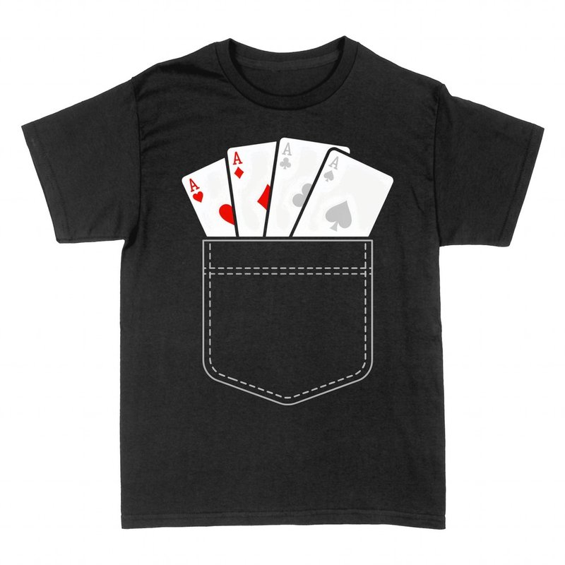 Magliette: Poker d'assi nel taschino