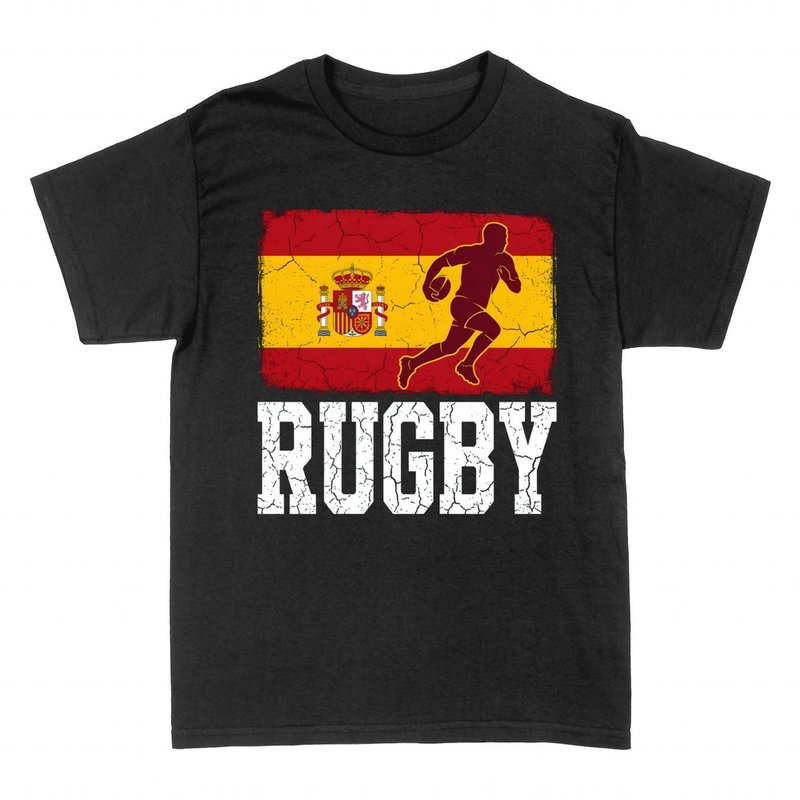 Magliette: Rugby Spagna con giocatore