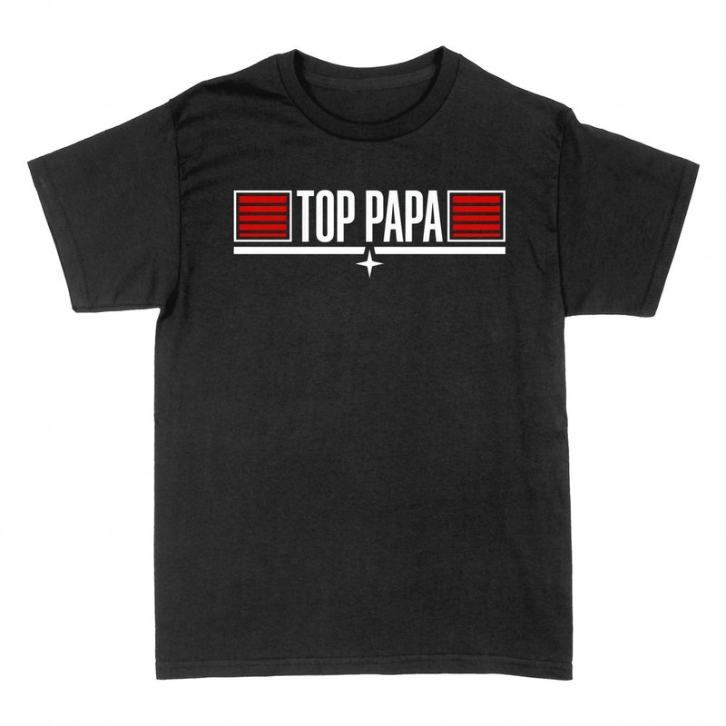 Magliette: Top Papa con gradi militari