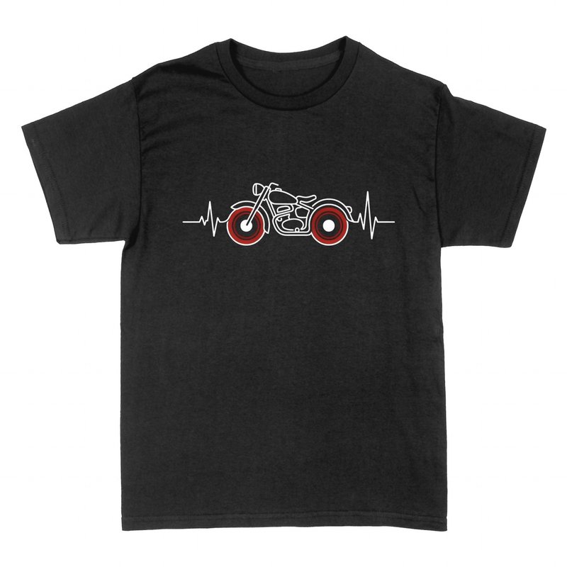 Magliette: Battito Moto Custom
