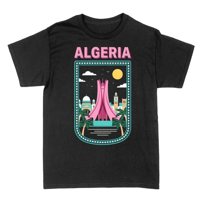 Magliette: Poster Viaggio Algeria