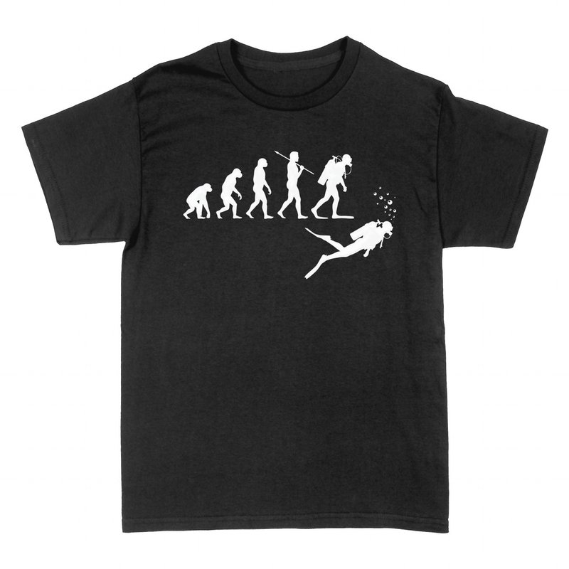Magliette: Evoluzione del Subacqueo