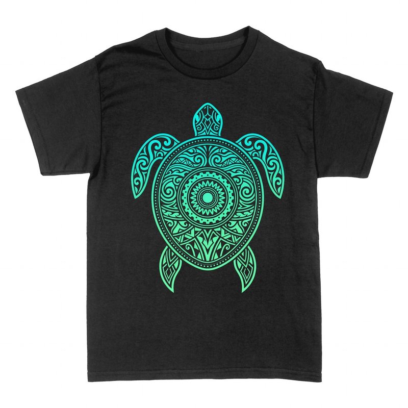 Magliette: Tartaruga Marina Tribale Mandala