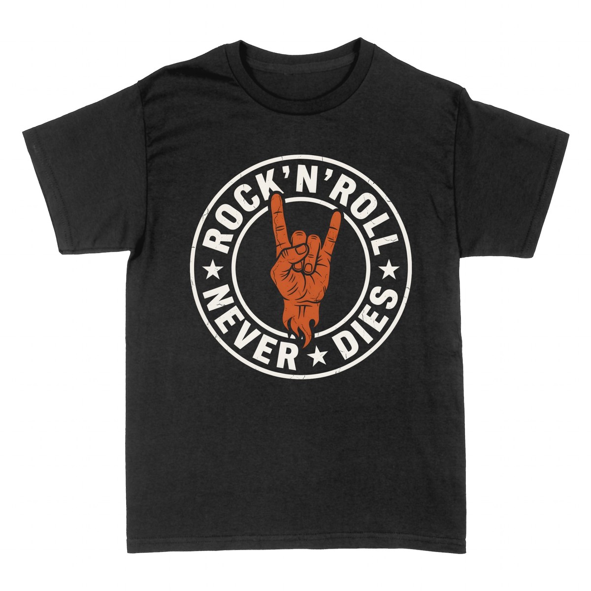 Magliette: Rock'N'Roll Never Dies