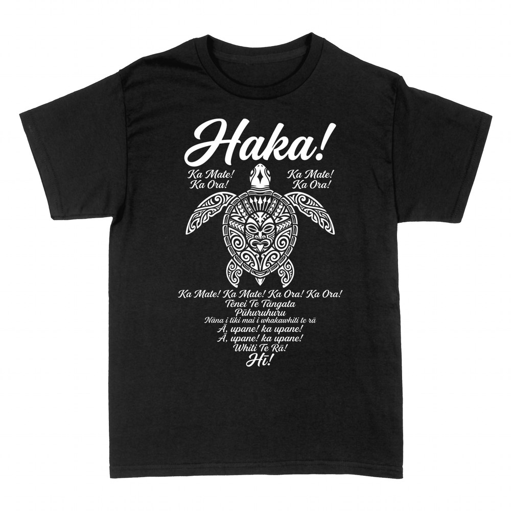 Magliette: Haka maori, tartaruga tribale e Ka Mate