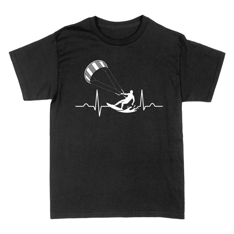 Magliette: Kitesurf Battito Cardiaco EKG