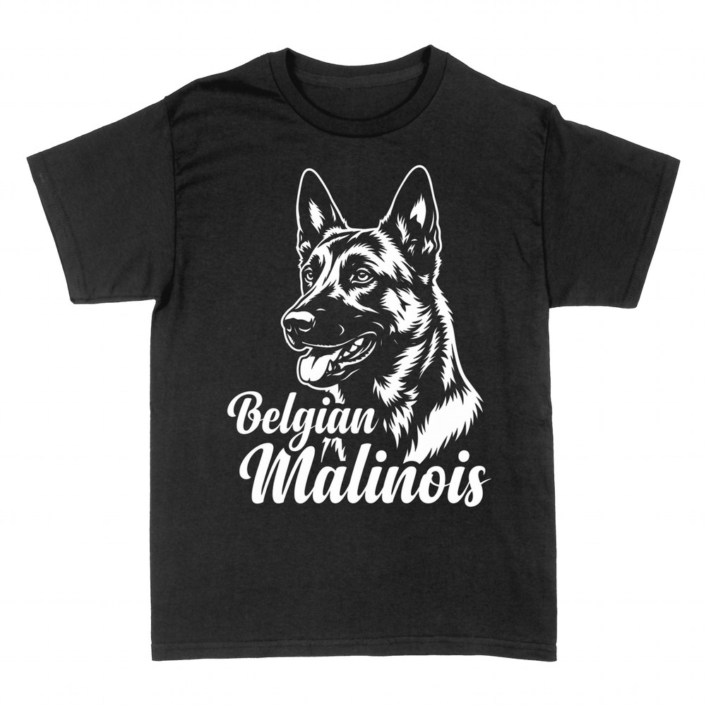 Magliette: Ritratto Pastore Belga Malinois