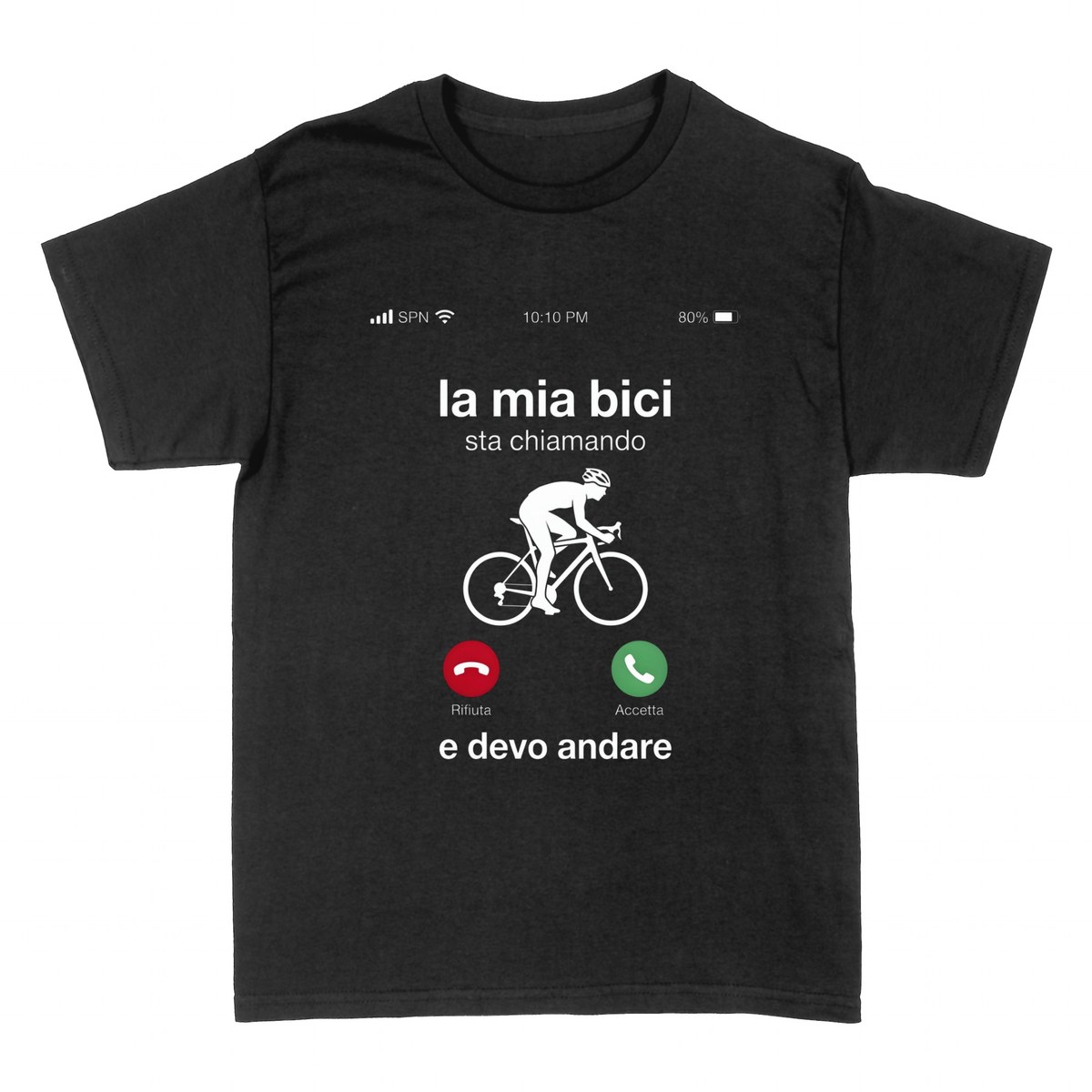 Magliette: La Mia Bici Sta Chiamando