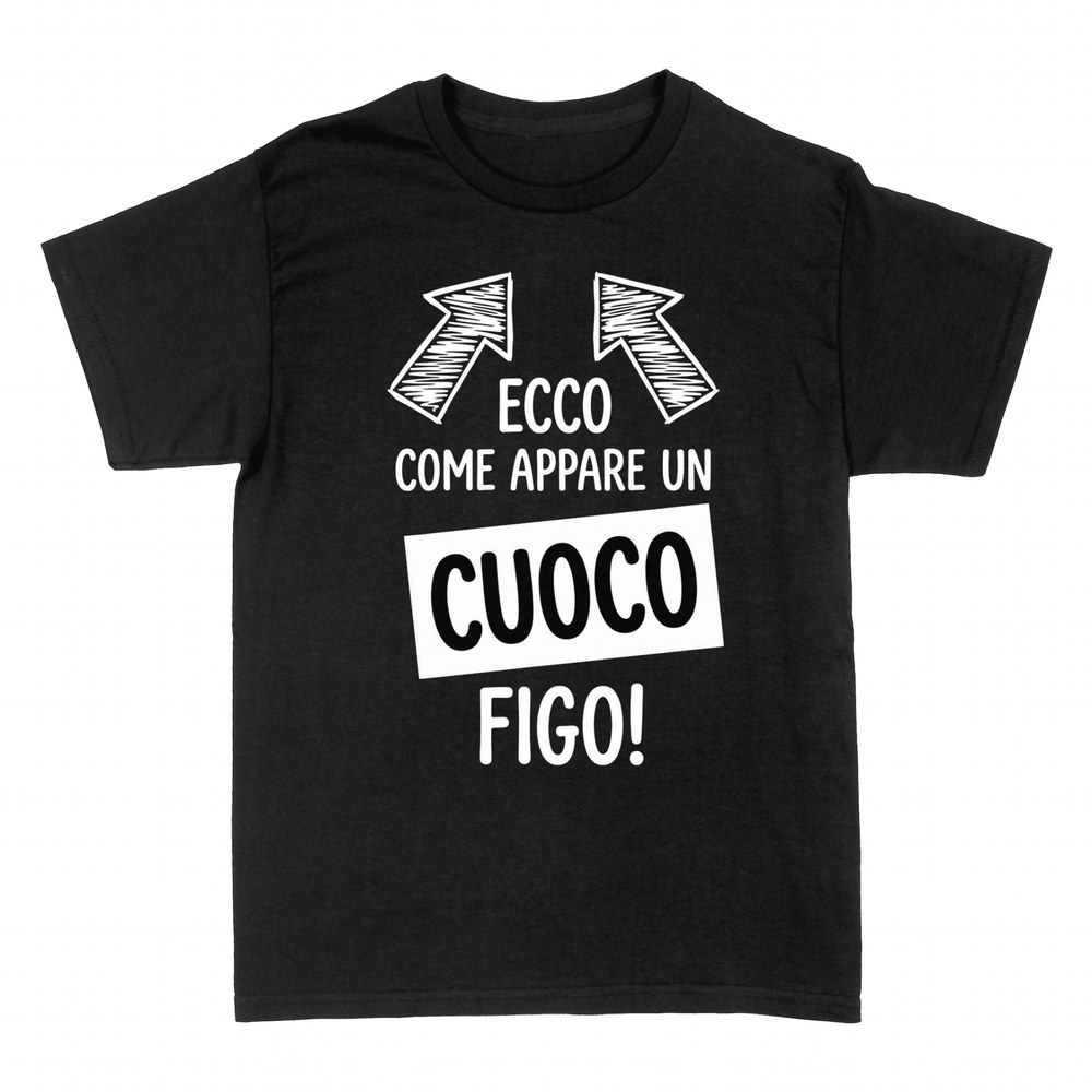 Magliette: Ecco Come Appare un Cuoco Figo