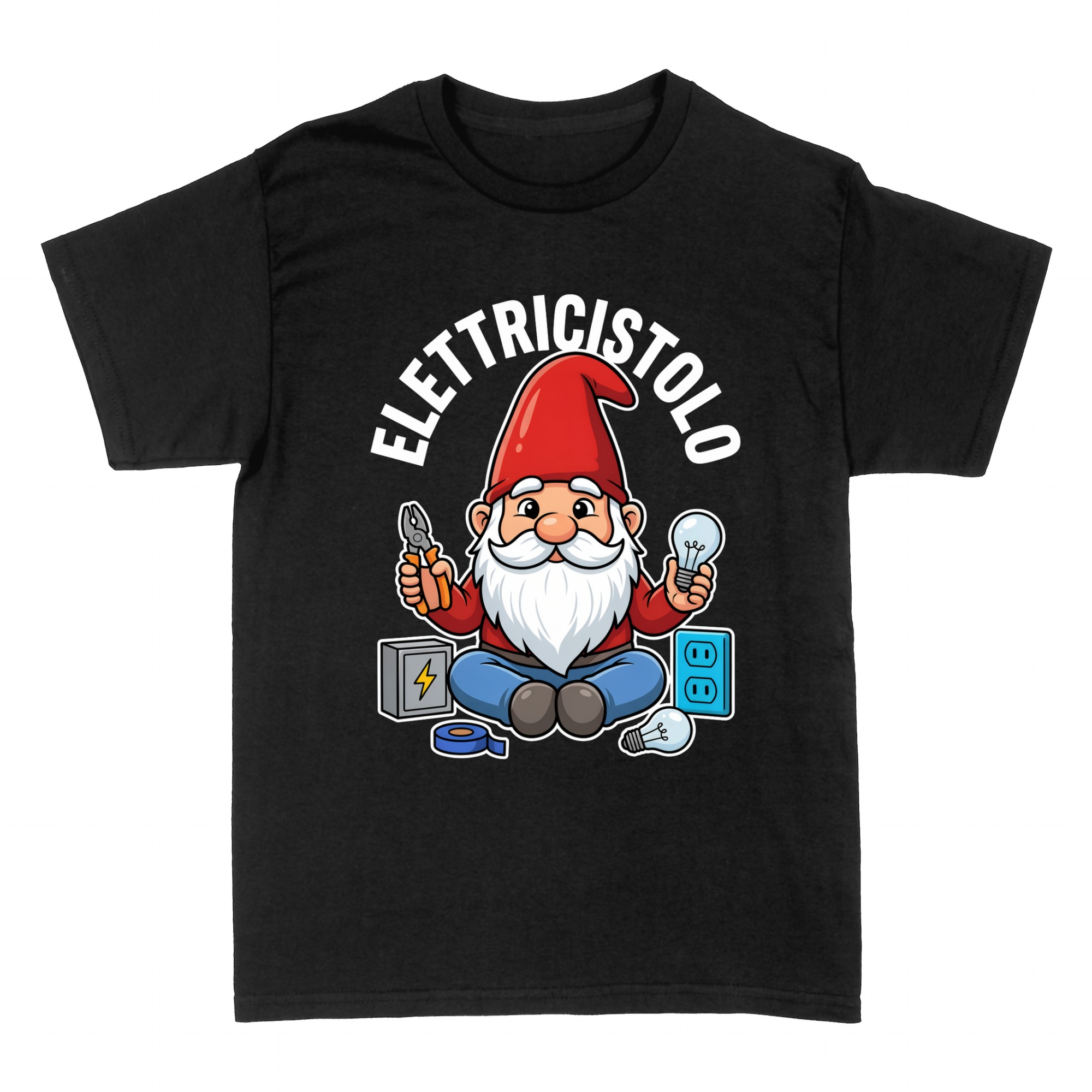 Magliette: Elettricistolo - Il Gnomo Elettricista
