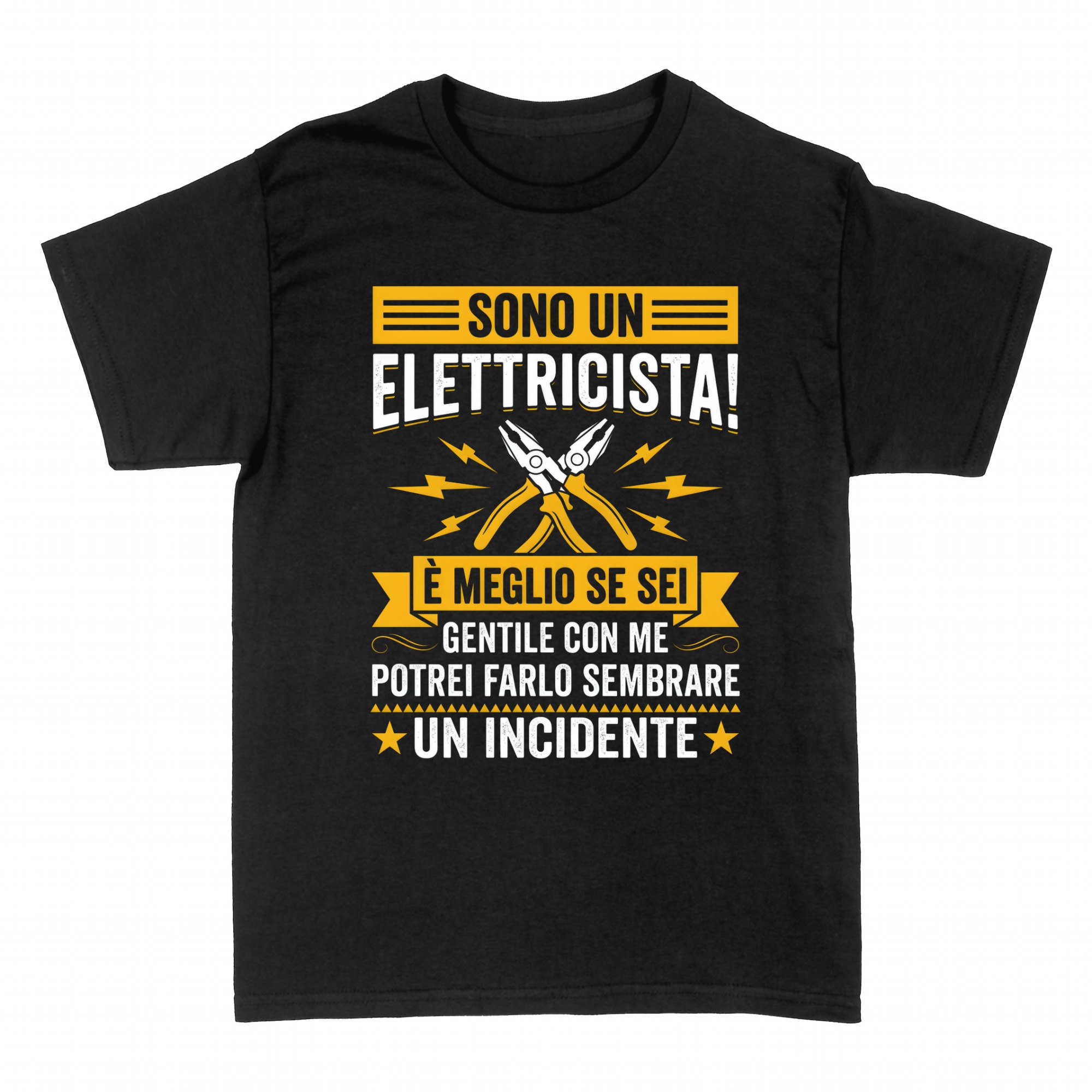 Magliette: Elettricista Meglio Essere Gentile
