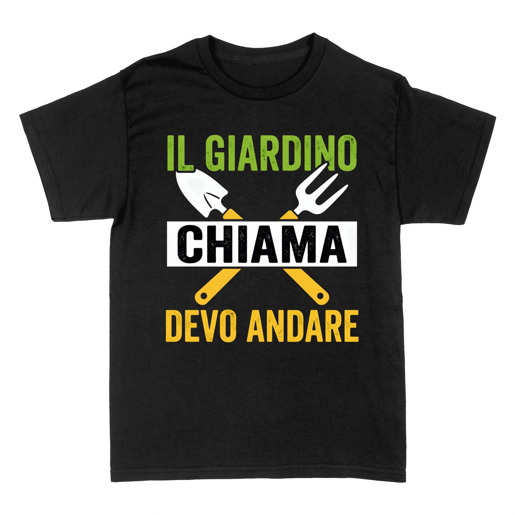 Magliette: Il Giardino Chiama Devo Andare