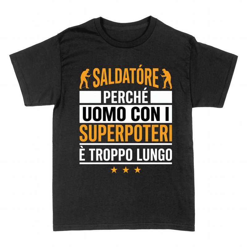 Magliette: Saldatore con Superpoteri