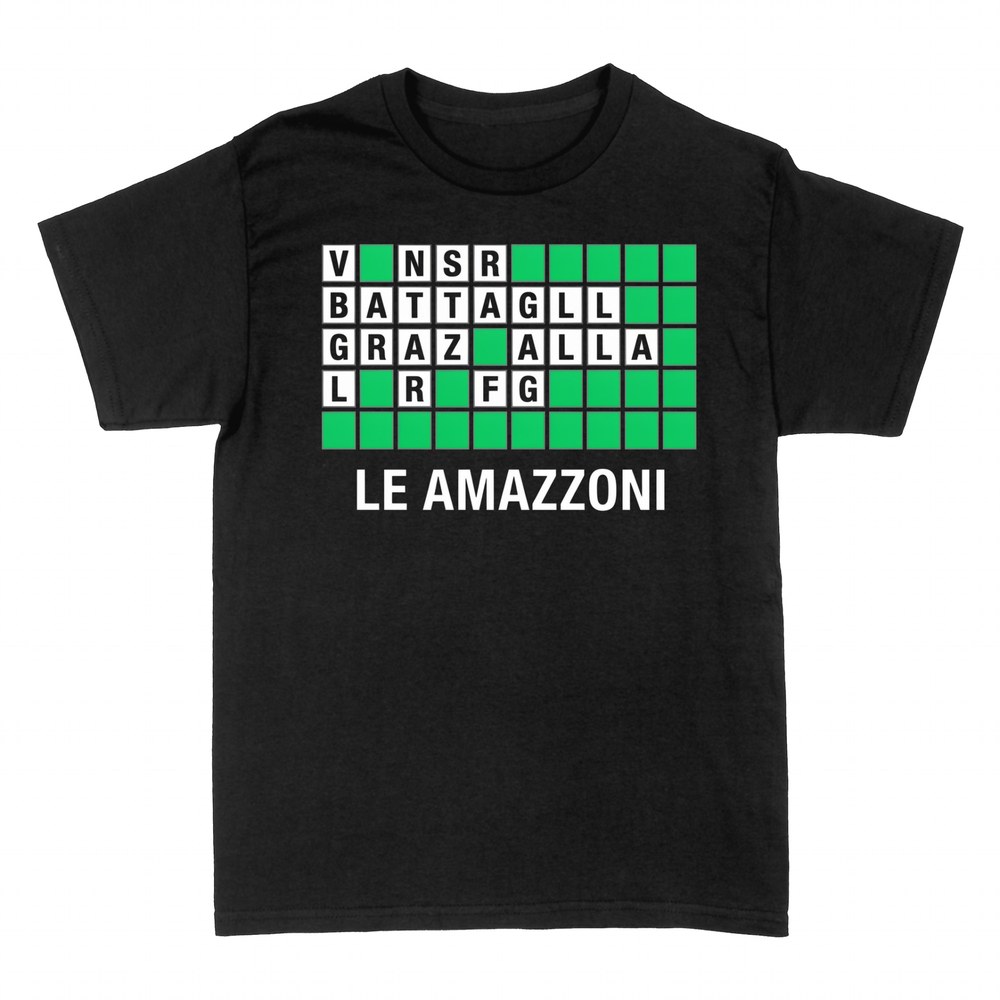 Magliette: Le Amazzoni - Parole di Battaglia
