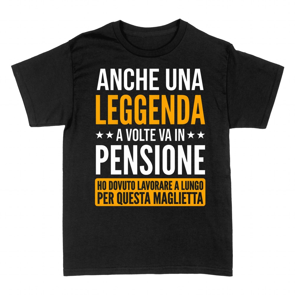 Magliette: Anche una Leggenda va in Pensione