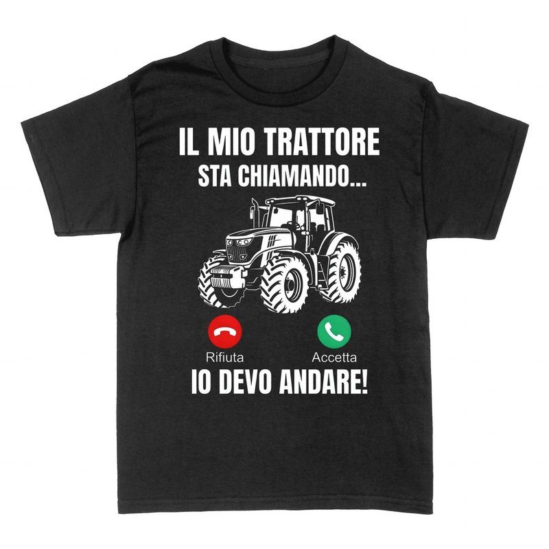 Magliette: Il Mio Trattore Sta Chiamando &ndash; Io Devo Andare