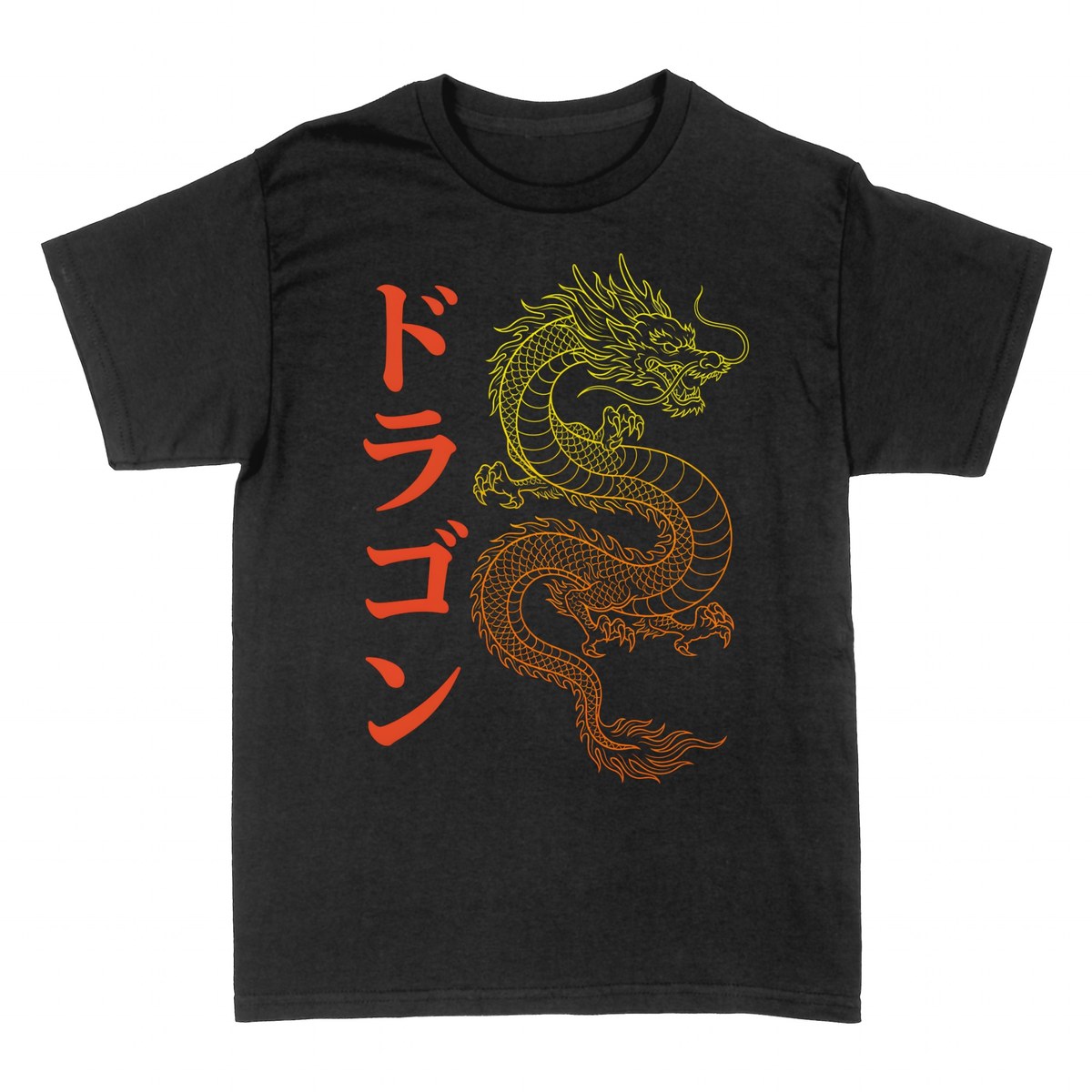Magliette: Drago Orientale Kanji