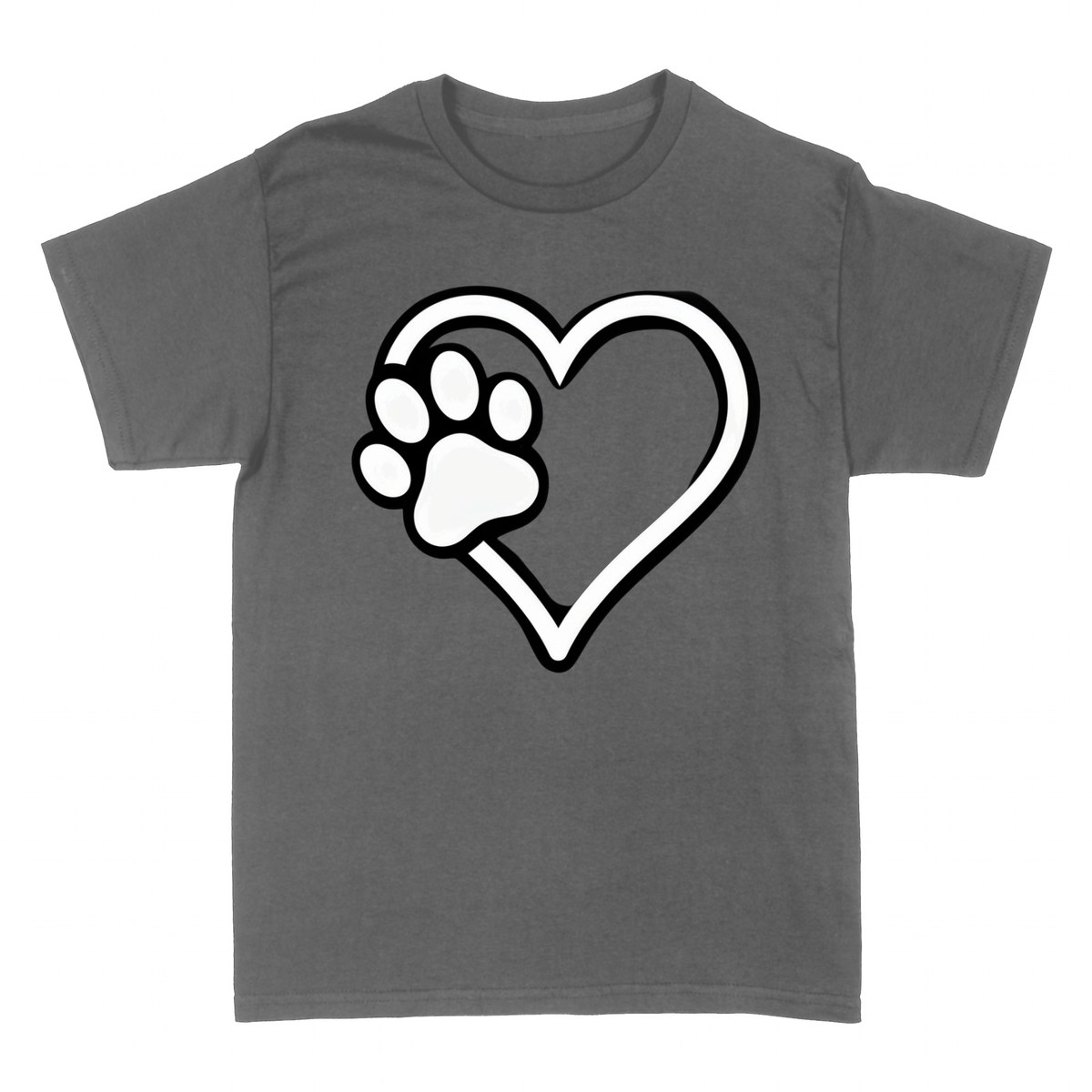 Magliette: Zampa nel Cuore Dog Lover