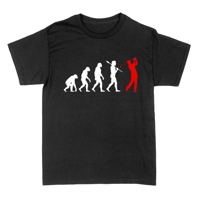 Magliette: Evoluzione del Golfista