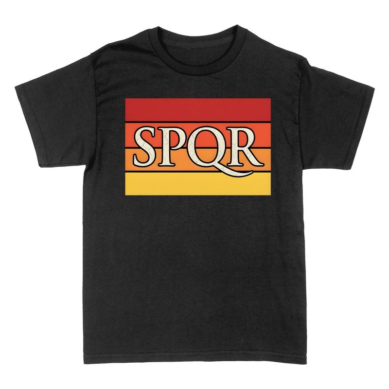 Magliette: SPQR Roma Antica Retr&ograve;