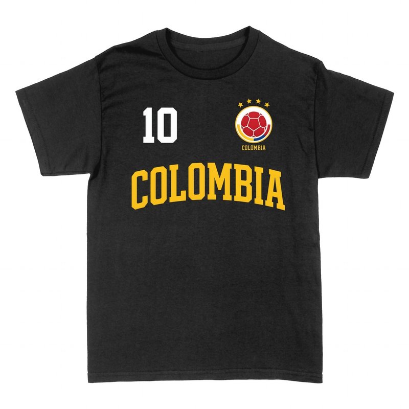 Magliette: Colombia Numero 10 Calcio