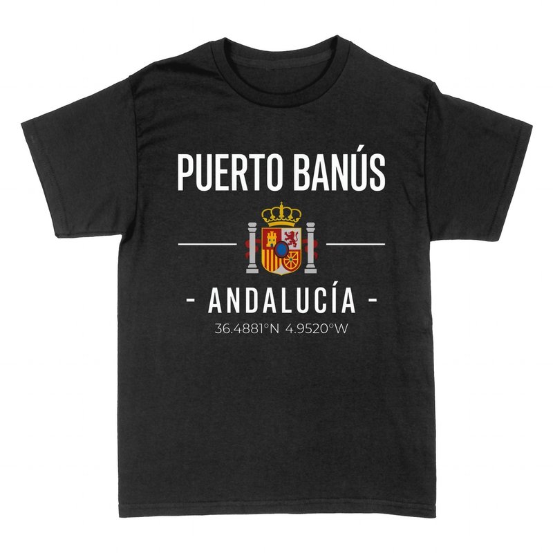 Magliette: Puerto Ban&uacute;s &middot; Andalusia &middot; Spagna