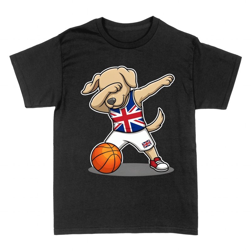 Magliette: Cane Dab Basket UK