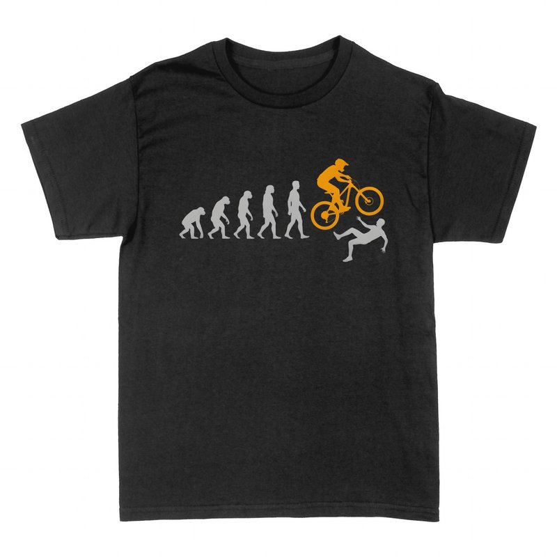 Magliette: Evoluzione del Ciclista MTB