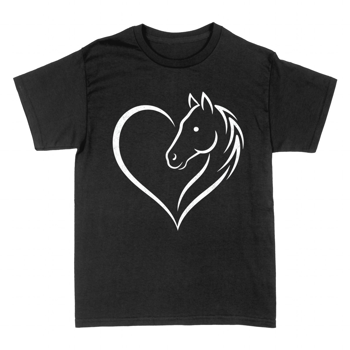 Magliette: Amore per i Cavalli - Cuore Equestre