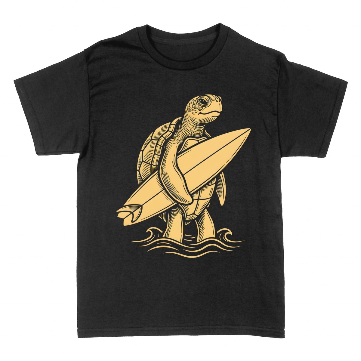 Magliette: Tartaruga Surfer &mdash; Anima dell'Oceano
