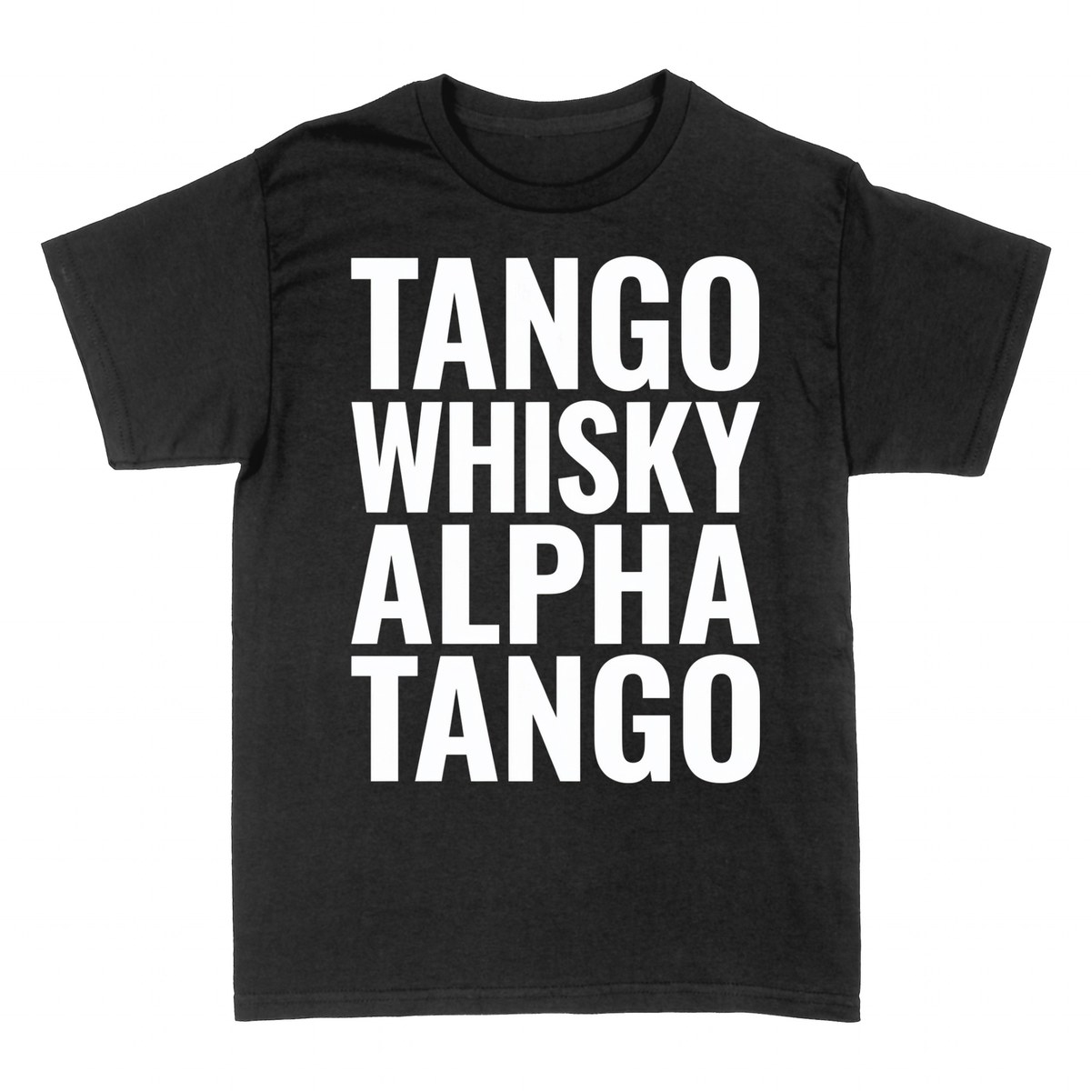 Magliette: Tango Whisky Alpha Tango &mdash; Codice NATO