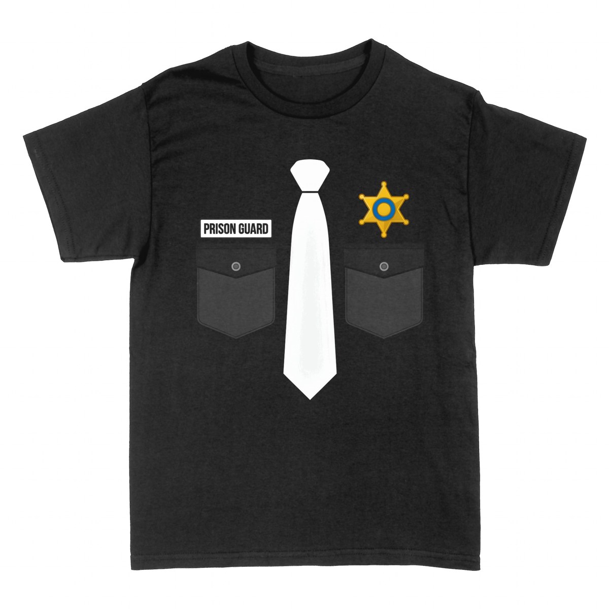 Magliette: Guardia Carceraria Uniforme e Distintivo