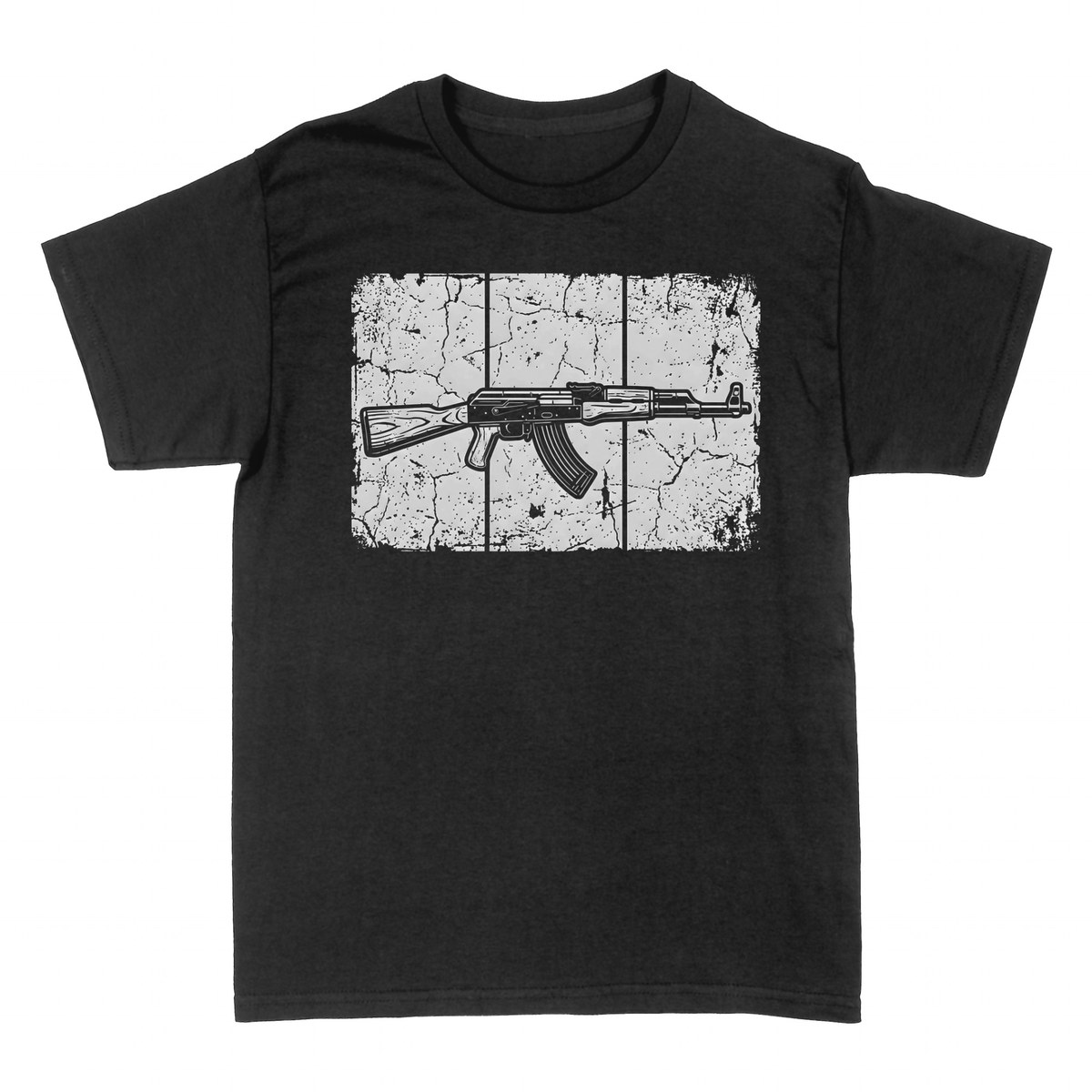 Magliette: AK-47 Vintage Grunge Distressed