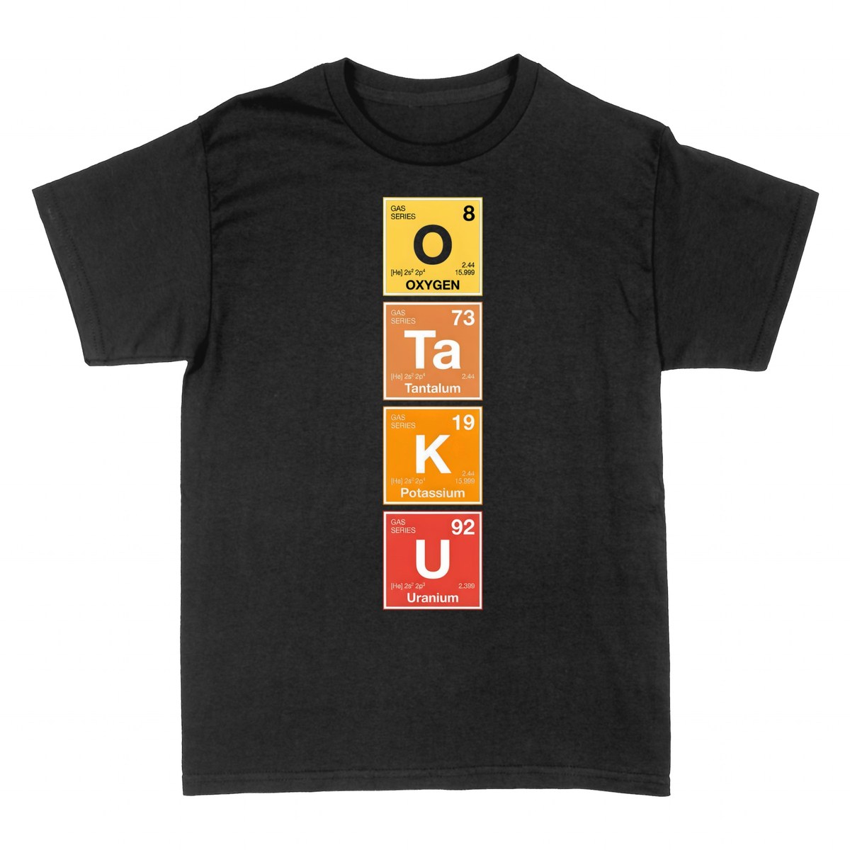 Magliette: Otaku Tavola Periodica