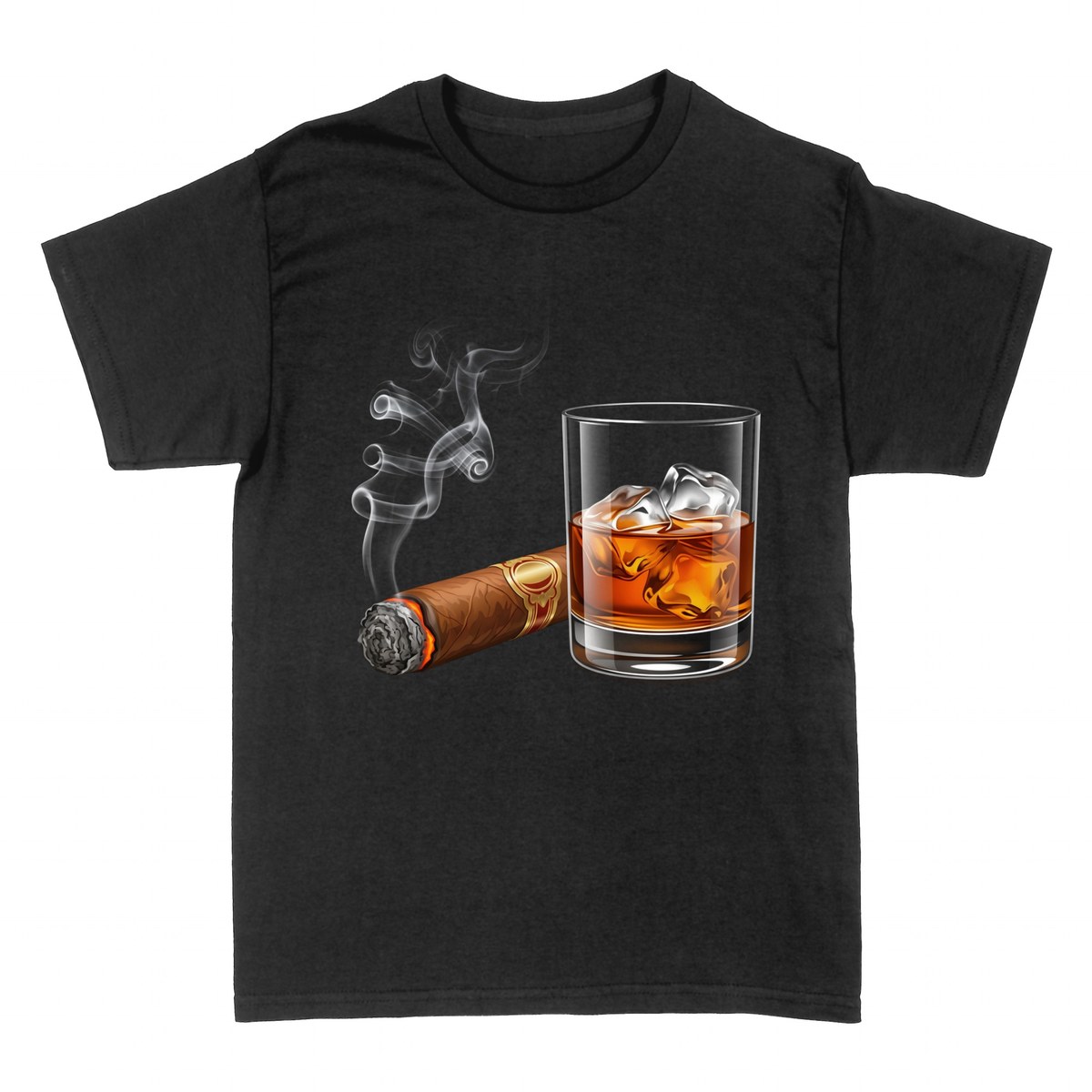 Magliette: Whisky on the Rocks e Sigaro