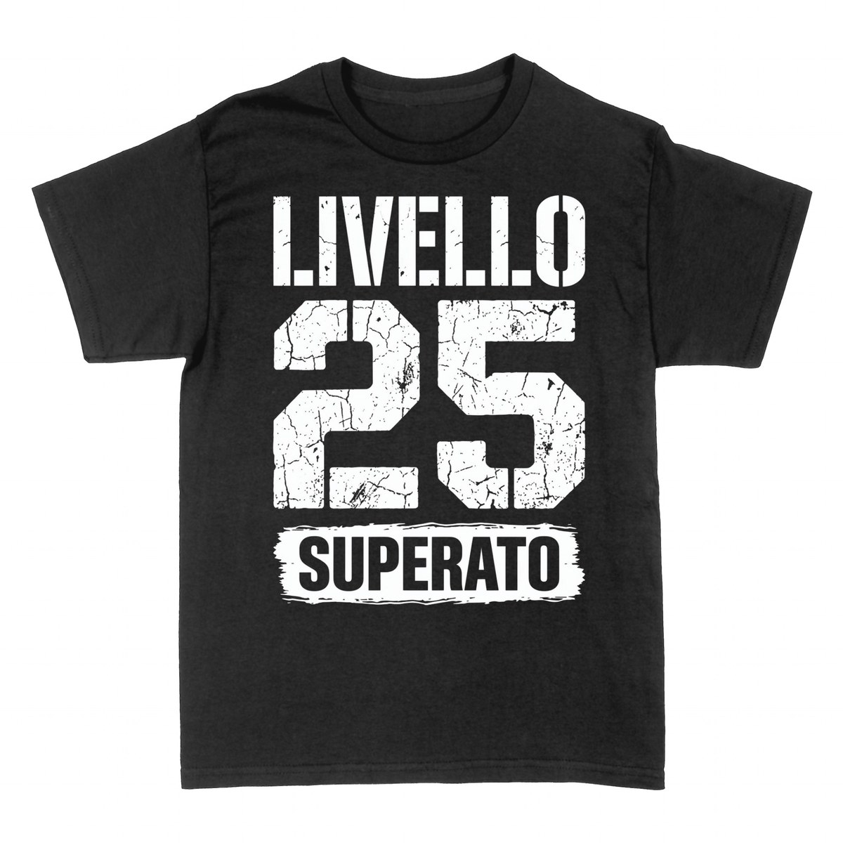 Magliette: Livello 25 Superato - Compleanno Gamer