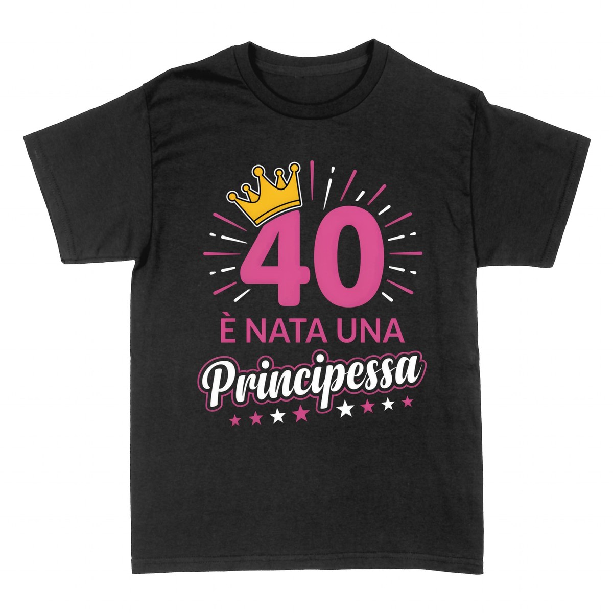 Magliette: 40 Anni - &Egrave; Nata una Principessa