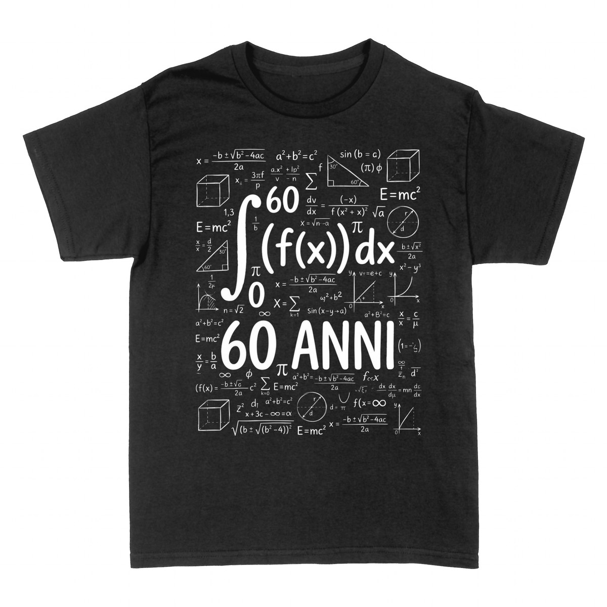 Magliette: 60 Anni Integrale Matematico