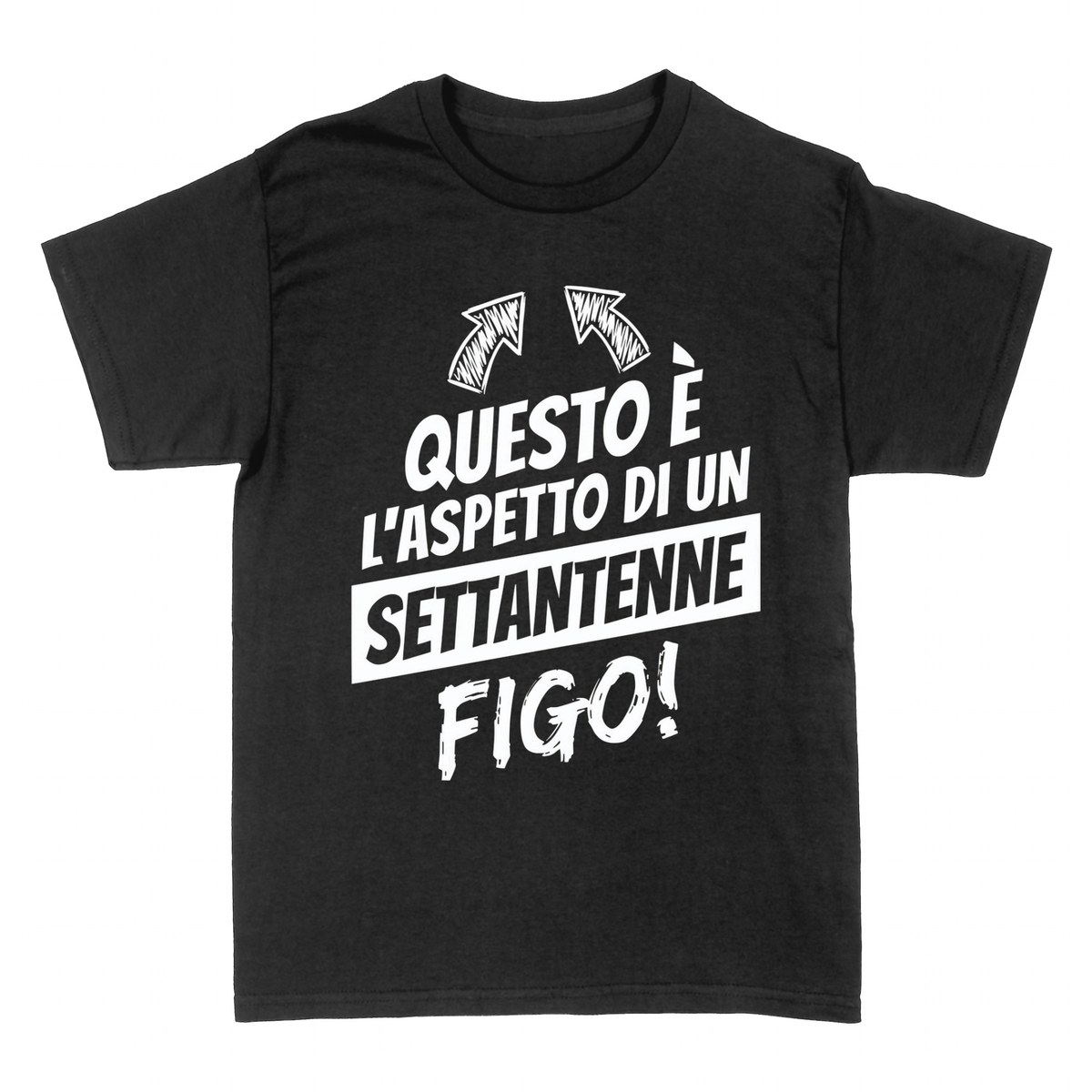 Magliette: Settantenne Figo - 70 Anni con Stile