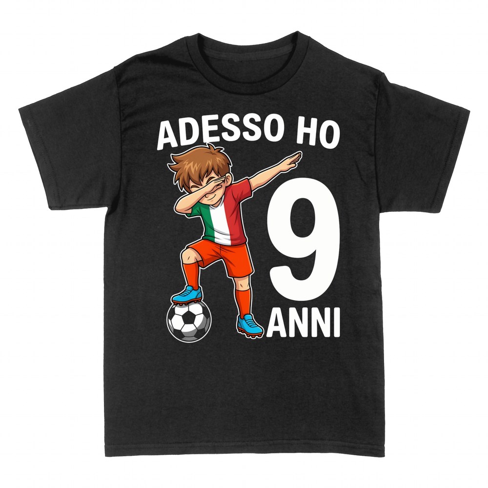 Magliette: Calcio Dab 9 Anni Italia