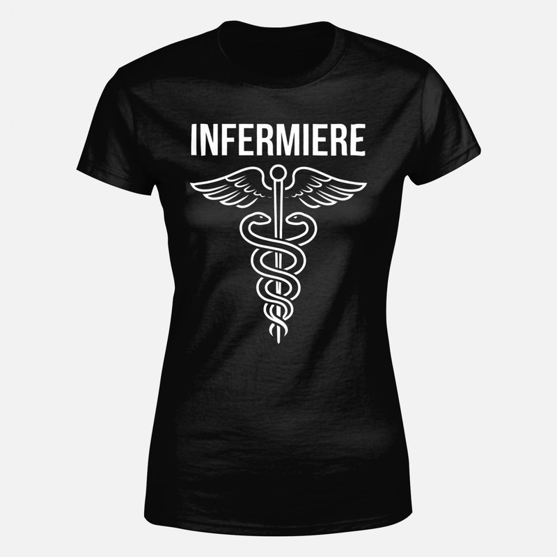 Magliette: Infermiere con Caduceo