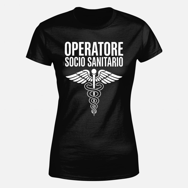Magliette: Operatore Socio Sanitario con caduceo