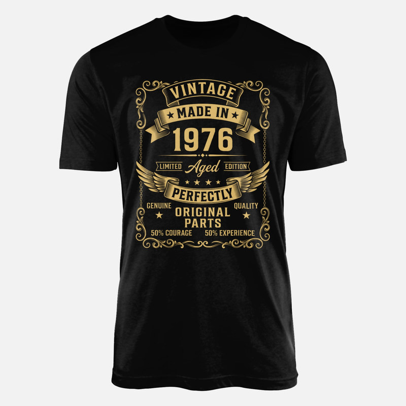 Magliette: Etichetta di whisky vintage edizione 1976