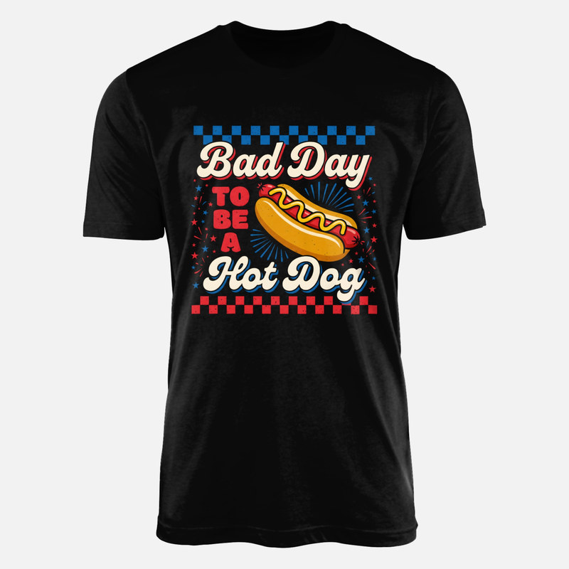 Magliette: Brutta giornata per essere un hot dog