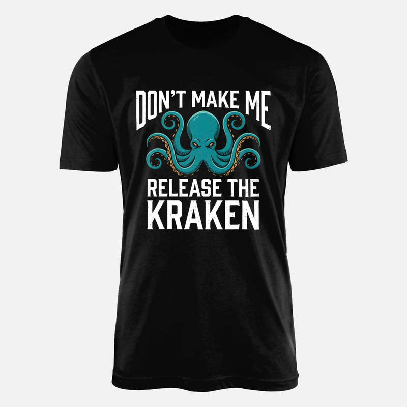 Magliette: Non farmi liberare il kraken