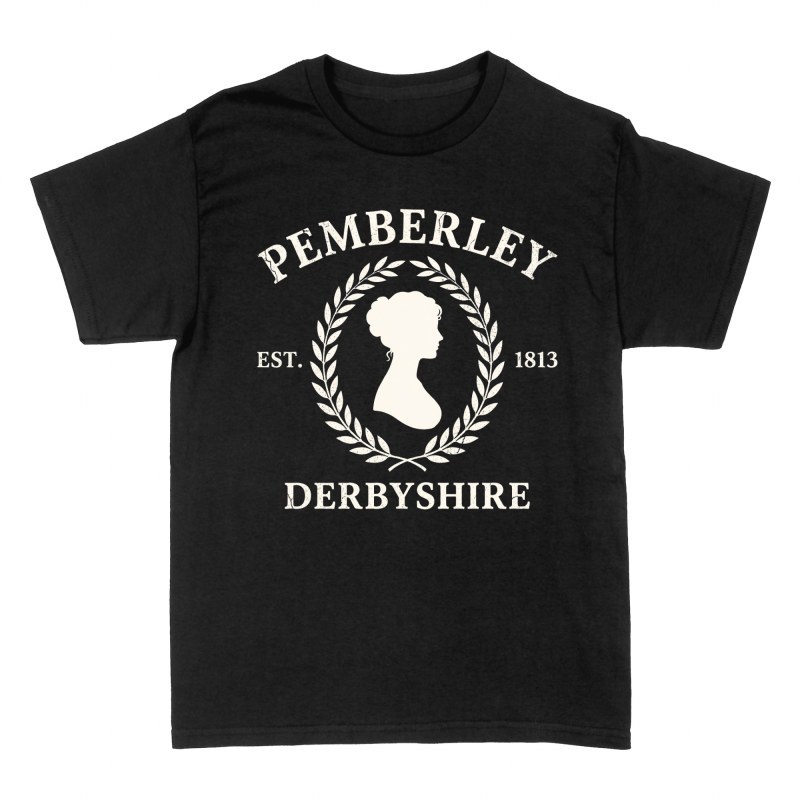 Magliette: Pemberley 1813 silhouette Orgoglio e Pregiudizio