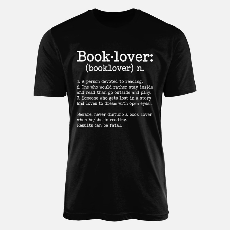 Magliette: Definizione divertente di amante dei libri
