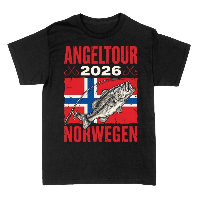 Magliette: Viaggio di pesca Norvegia 2026